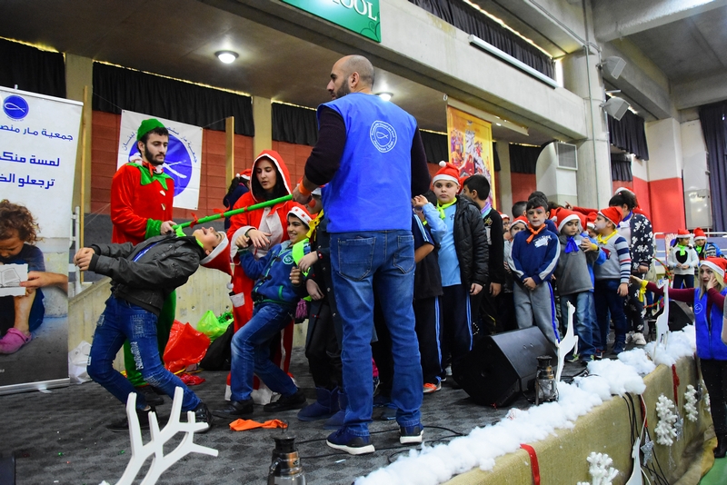 Saint Vincent de paul celebrating Christmas at Jesus & Mary school